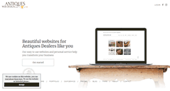 Desktop Screenshot of antiqueswebdesign.com